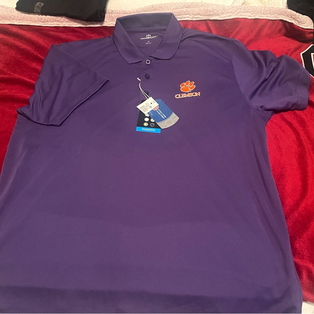 Clemson polo shirt